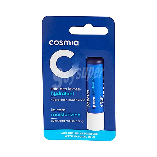 Cosmia Protector labial ultra hidratante para labios secos y agrietados cosmia