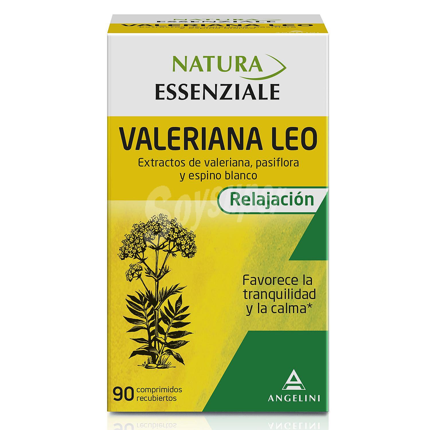 Complemento alimenticio a base de extractos de Valeriana, Pasiflora y Espino blanco essenziale