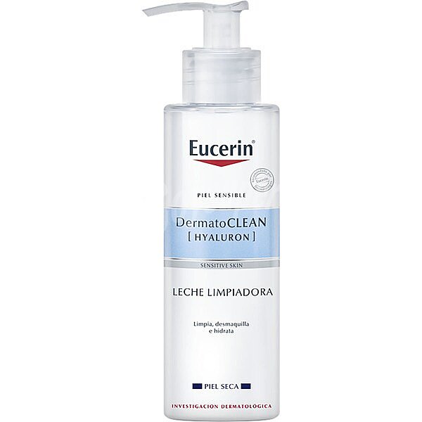 Dermatoclean emulsión limpiadora suave que elimina el maquillaje para pieles secas incluidas las sensibles