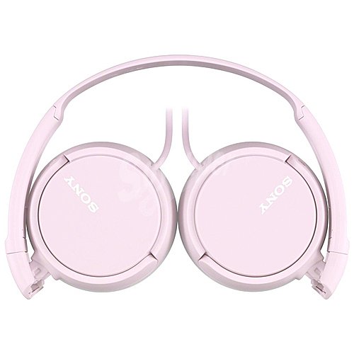 Auriculares tipo diadema sony MDRZX110APP, con cable, con micrófono, rosa