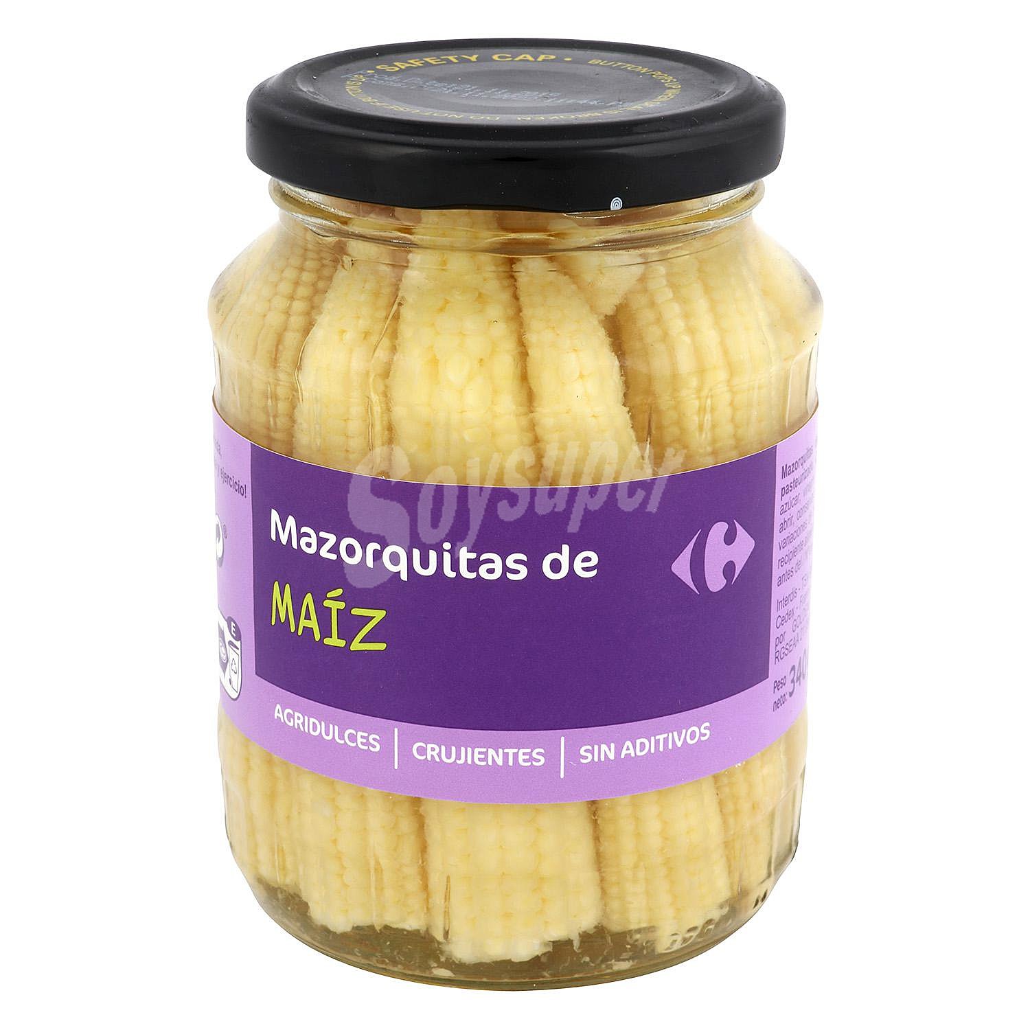 Mazorquitas de maíz Carrefour