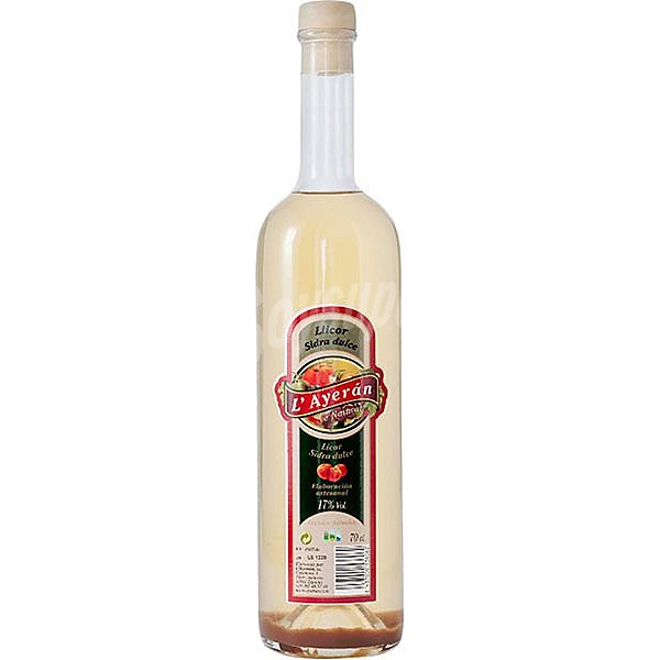 Licor de sidra dulce