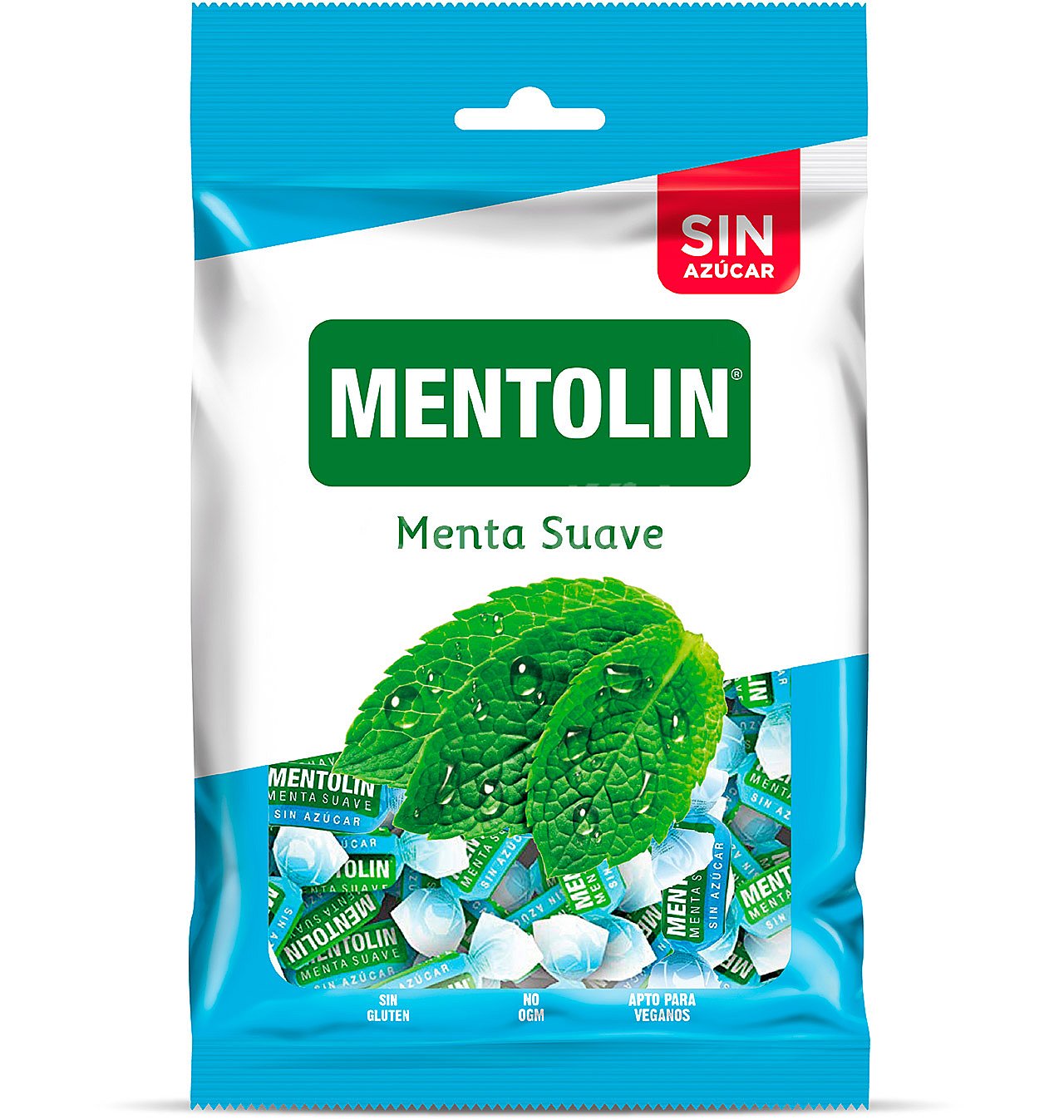 Caramelos mentolin menta sin azúcar