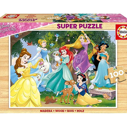 Puzzles surtidos de madera disney