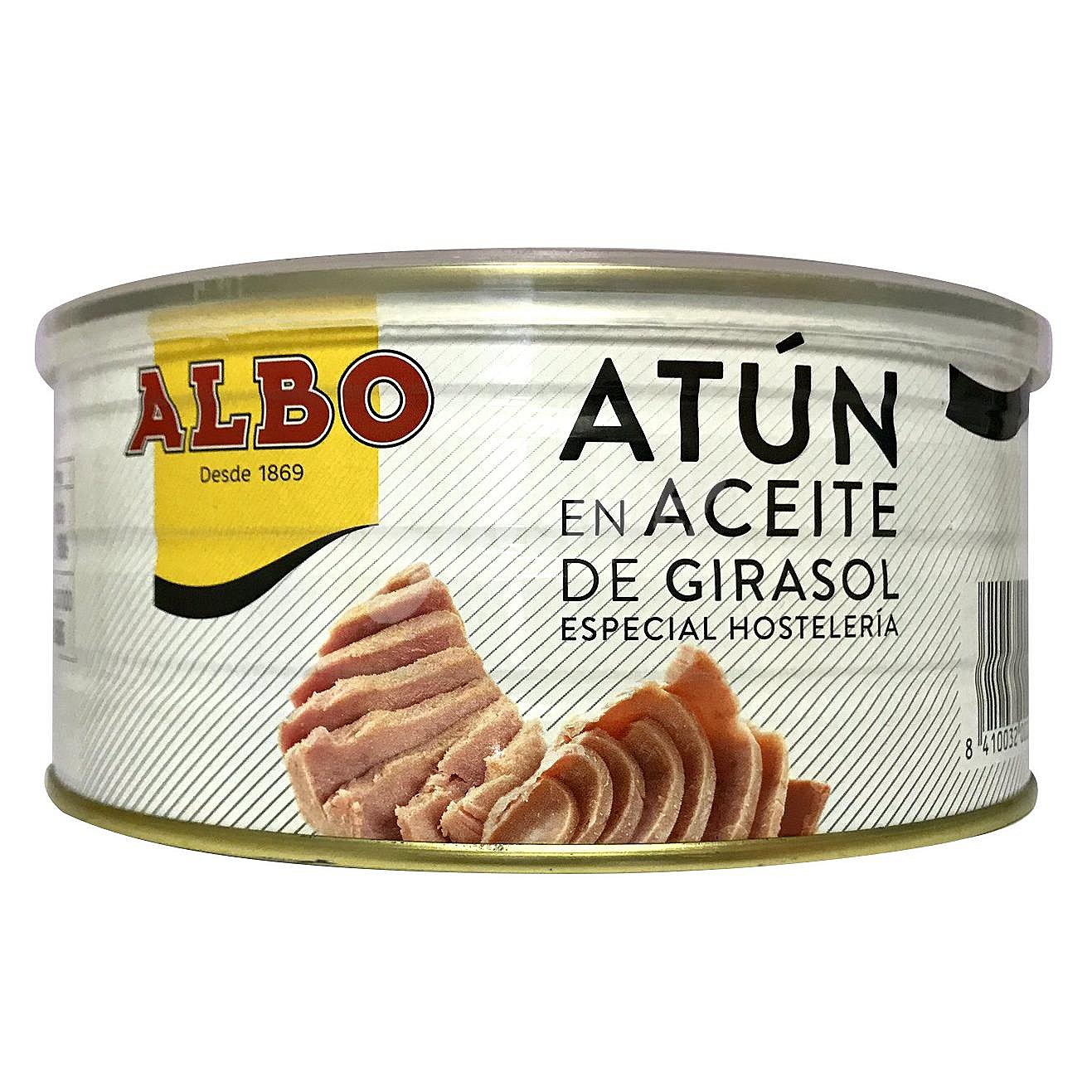 Atún en aceite de girasol