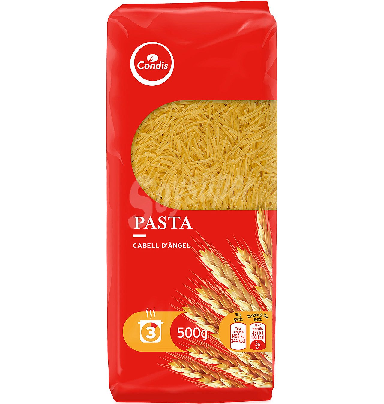 Pasta condis fideo cabello de angel N.0