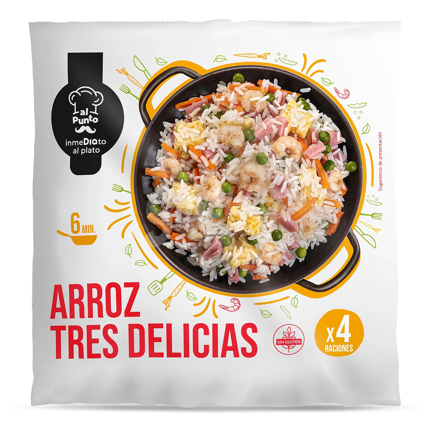 Arroz tres delicias Al Punto