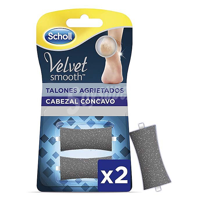 Velvet smooth cabezal de recambio de lima eléctronica