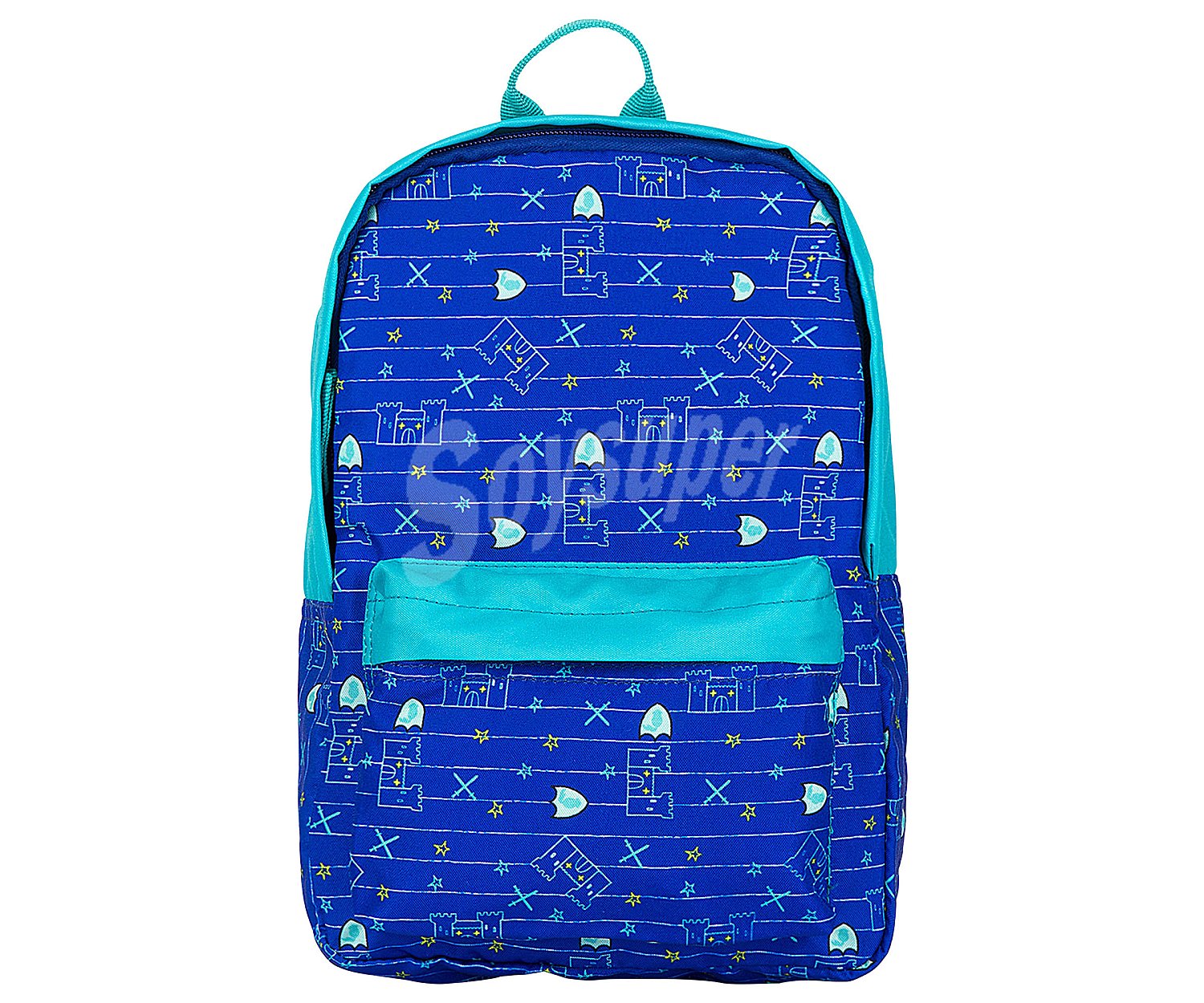 Mochila de iniciación al colegio de castillos baby