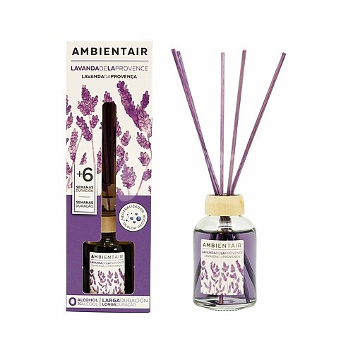 Ambientador de varillas 50 ml. lavanda DE LA provence, ambientair.