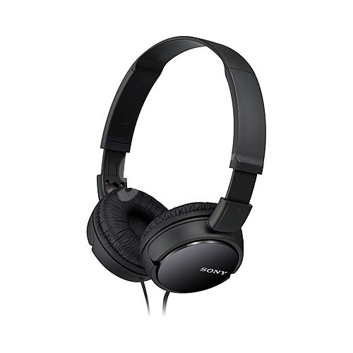 Auriculares tipo diadema sony MDRZX110BAE con cable, color negro