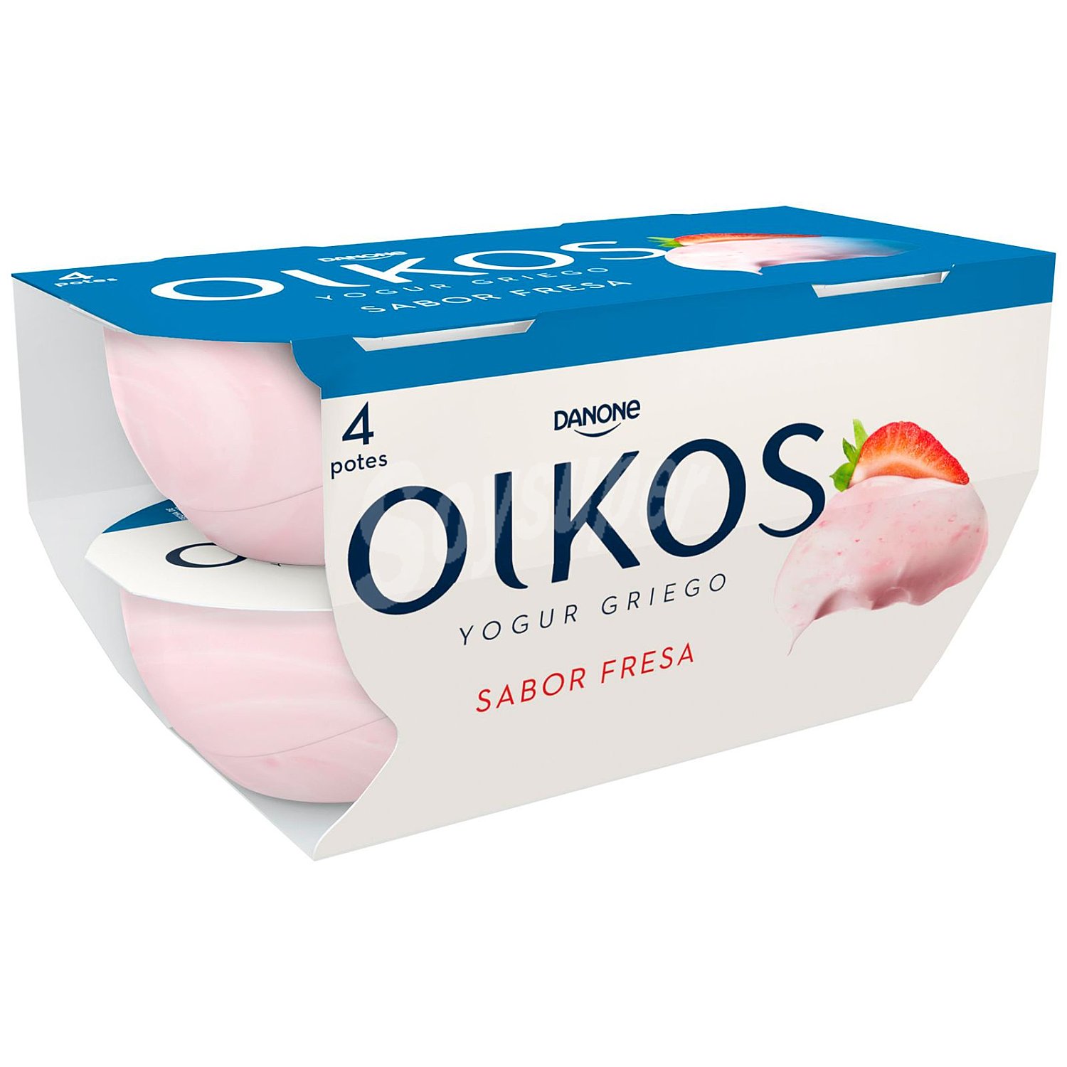 Yogur griego con sabor a fresa oikos de Danone