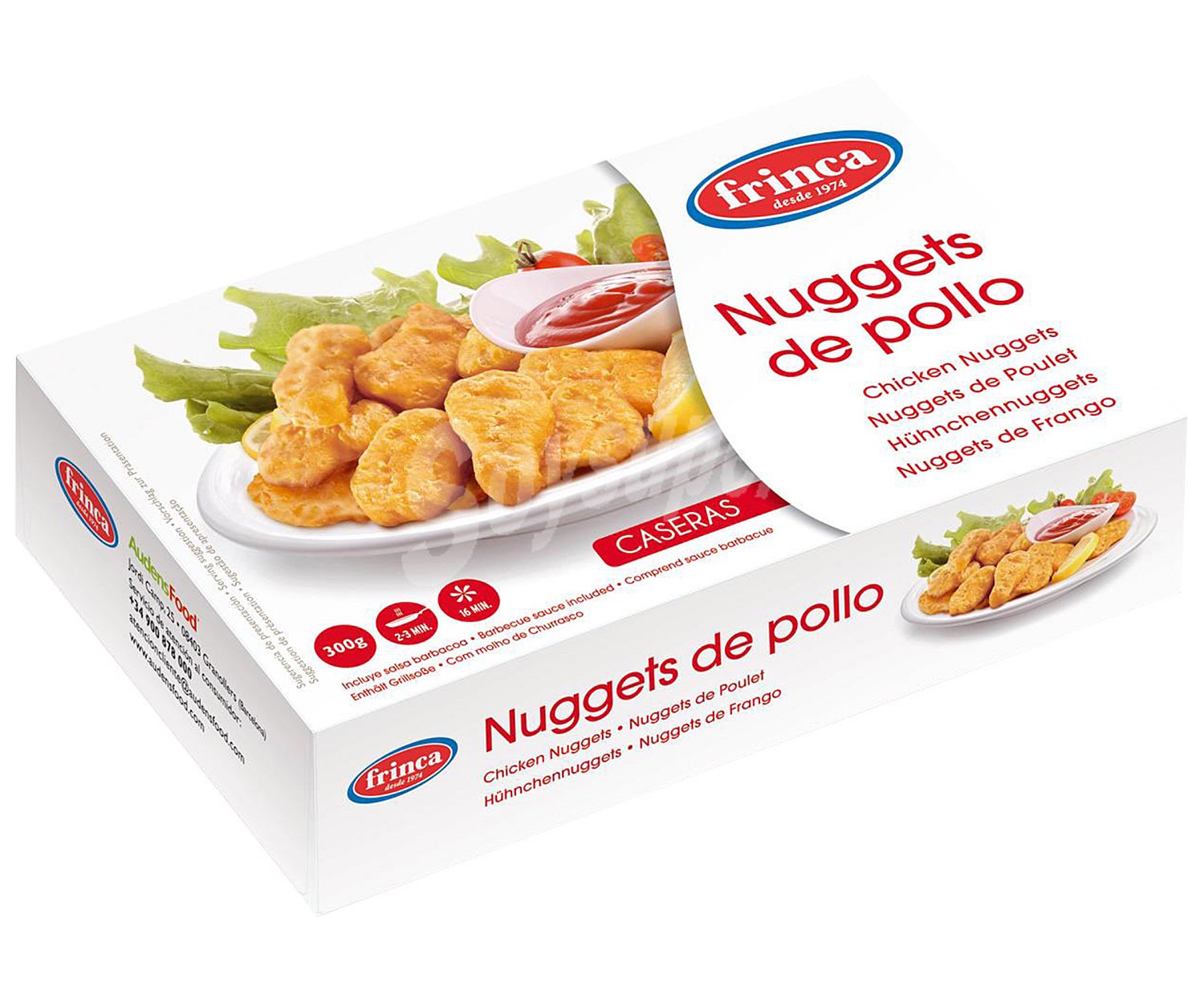 Nuggets de pollo (pollo rebozado crujiente)