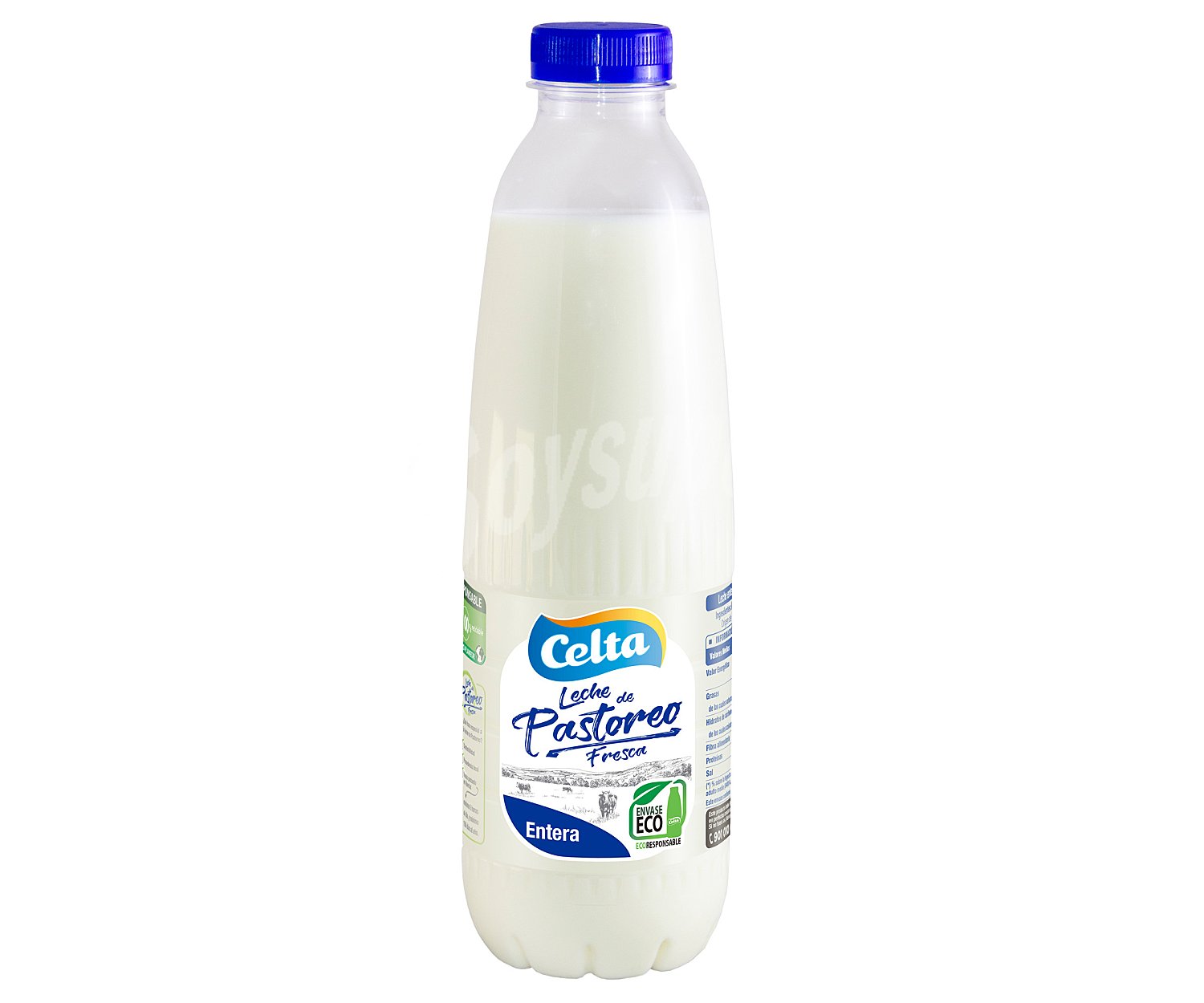 Leche entera fresca de vaca de pastoreo