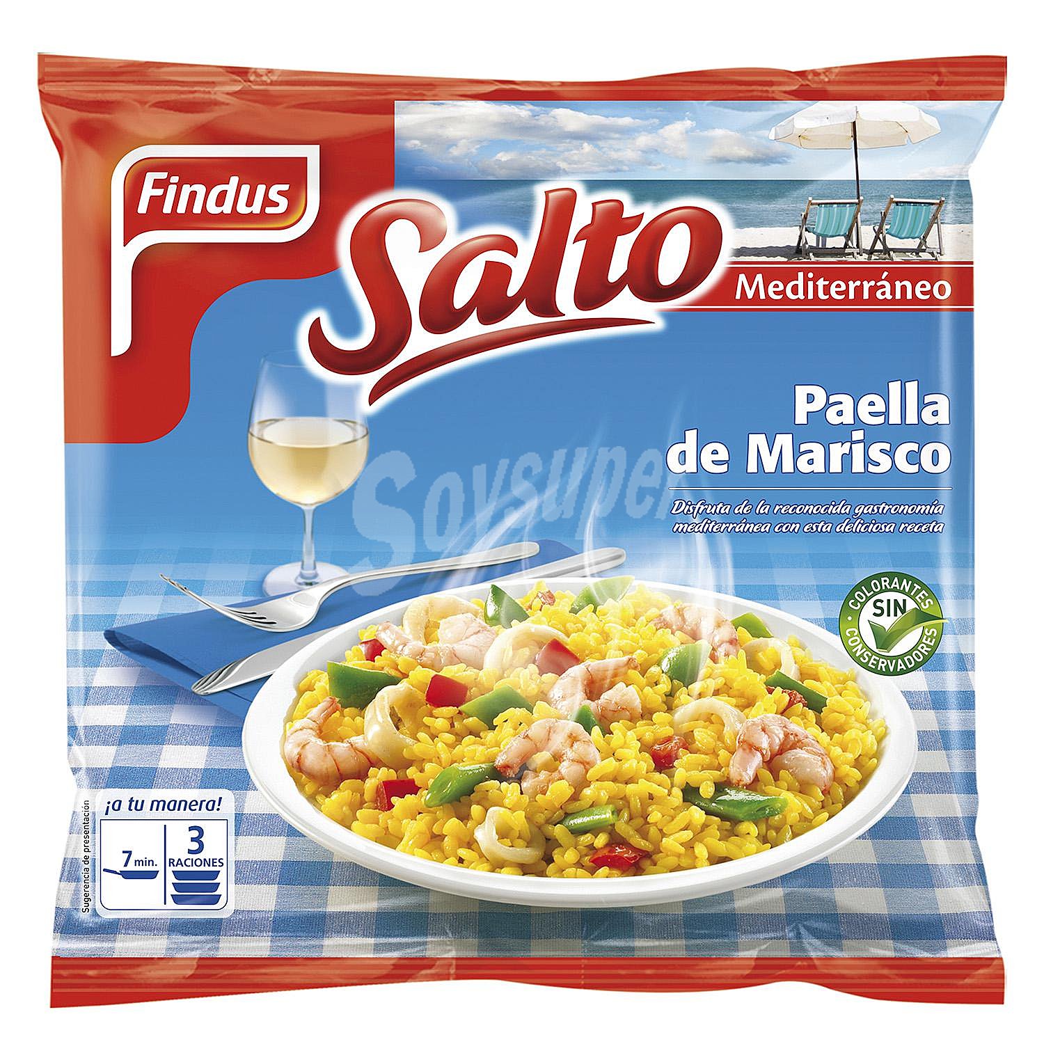 Paella de marisco