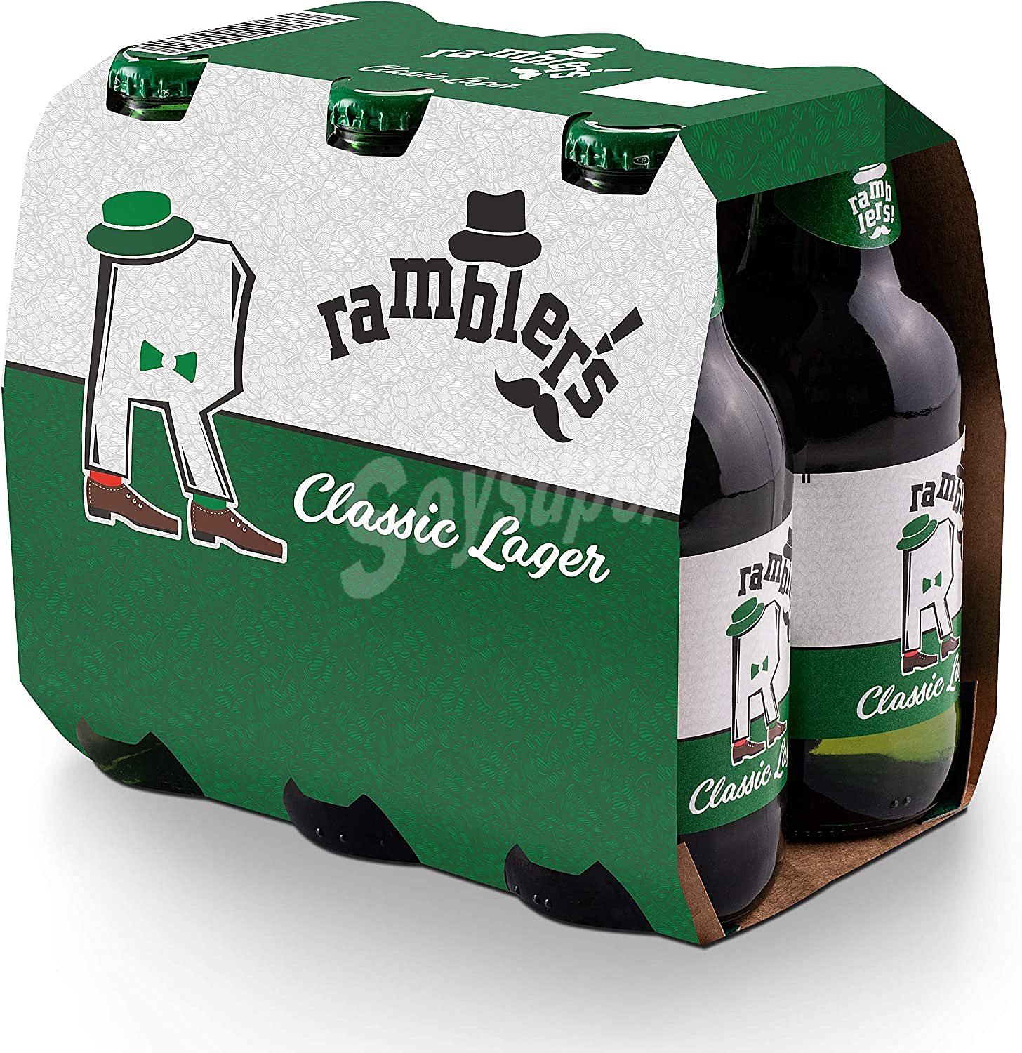 Cerveza lager Ramblers botella