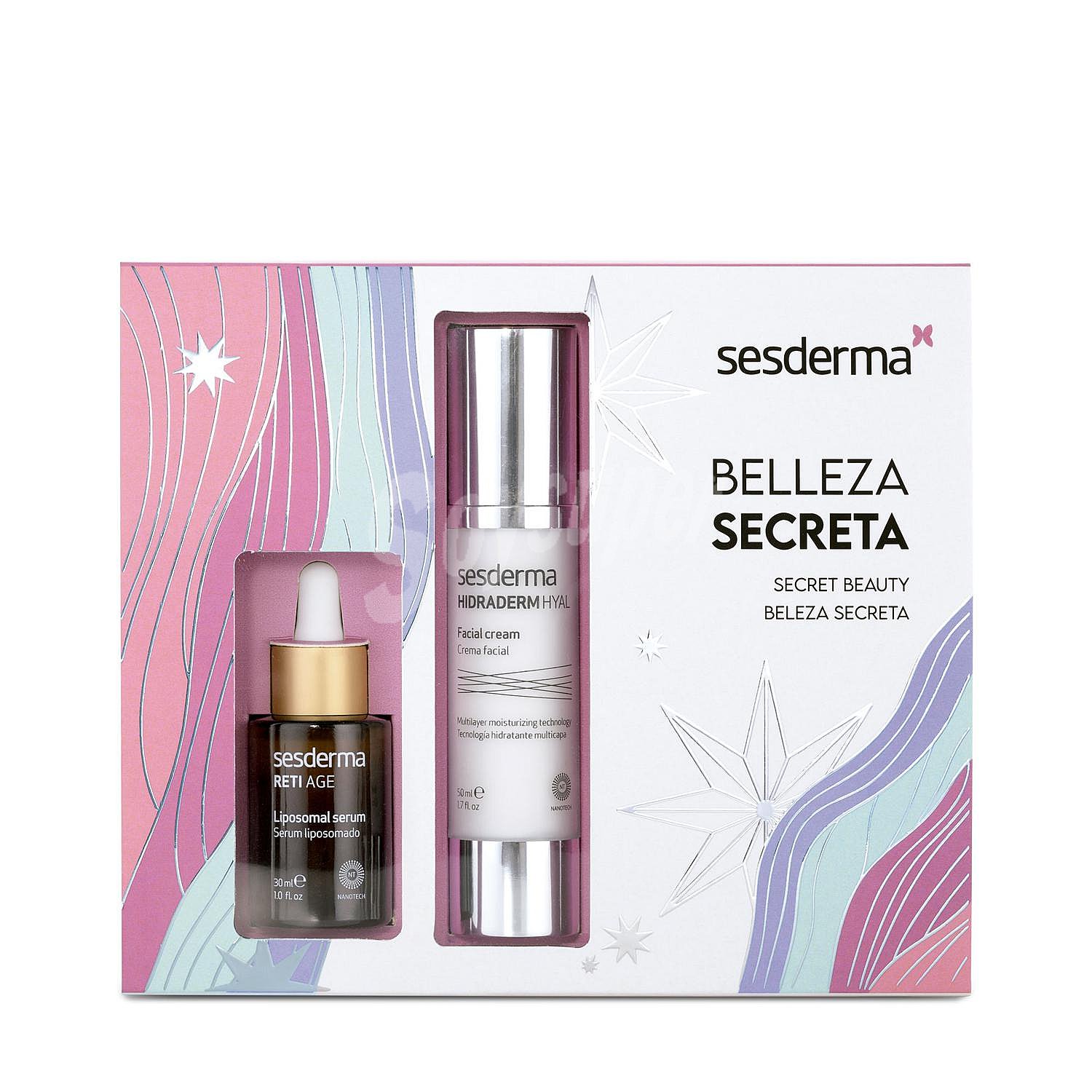 Estuche belleza secreta Sesderma: serum anti edad y crema facial 50 ml