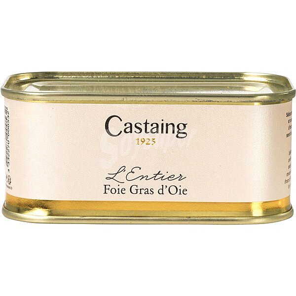 Foie gras de oca entero lata 200 g