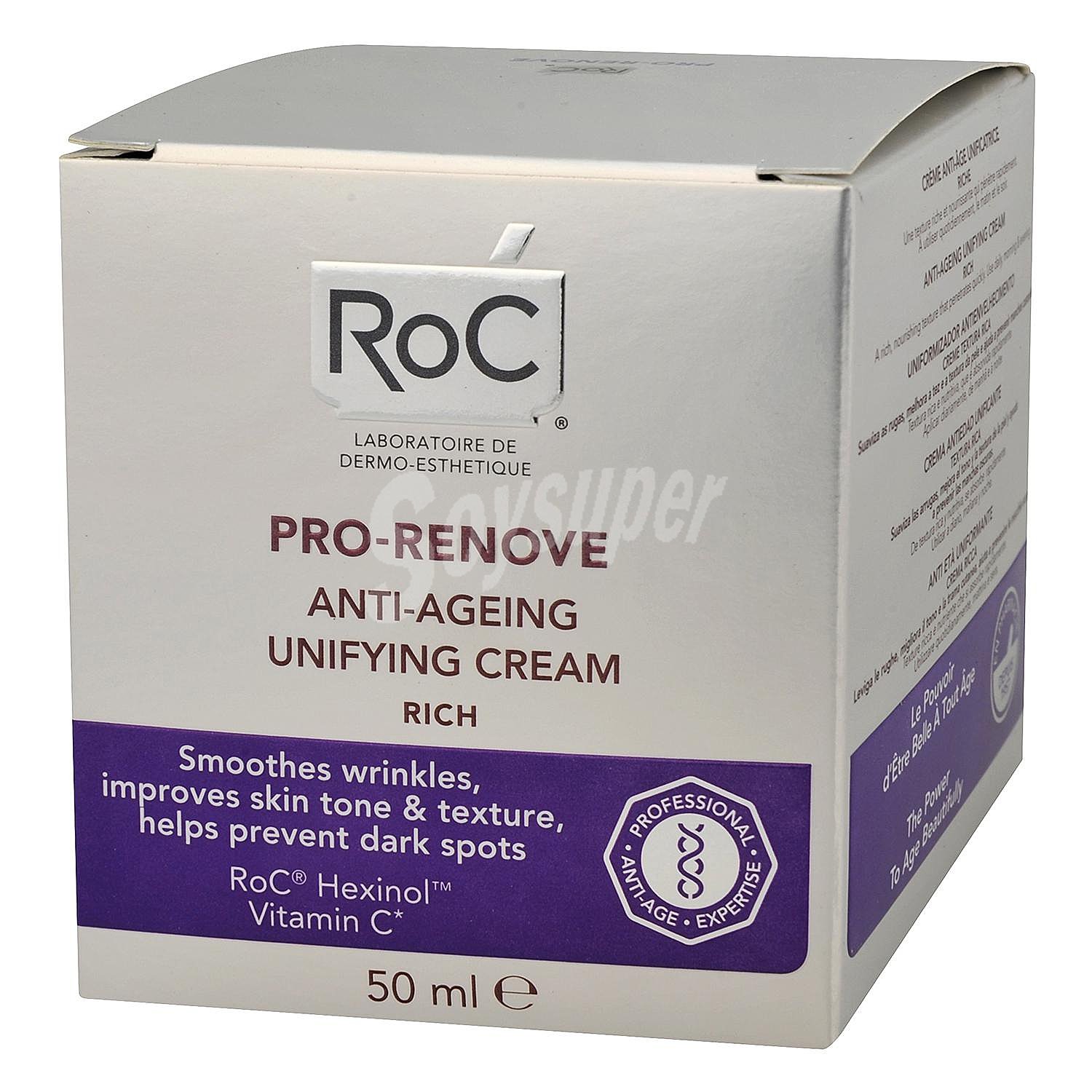 Crema unificante antiedad Pro-Renove