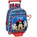 Mochila junior con carro compacta exraible Mickey Mouse Me Time