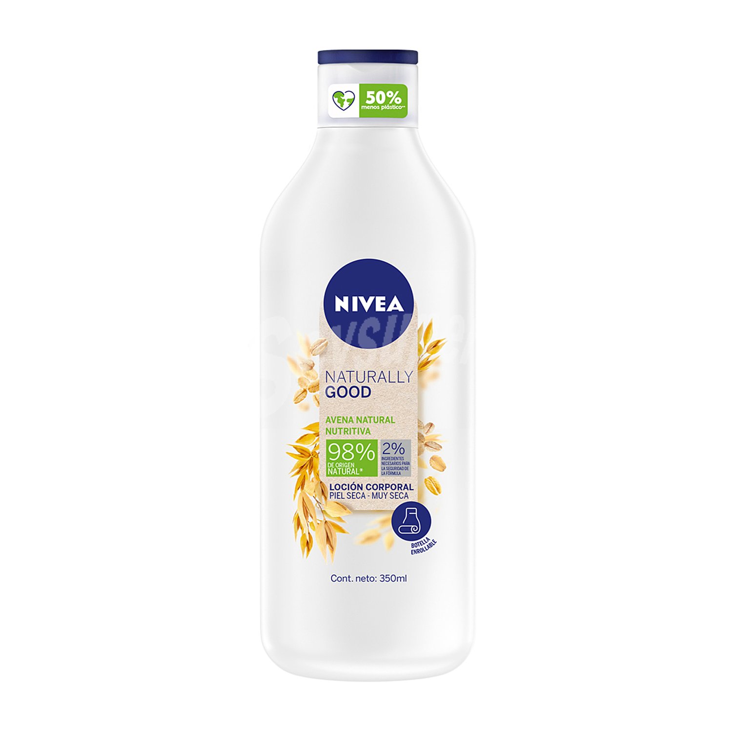 Loción corporal avena piel seca-muy seca bote 350 ml