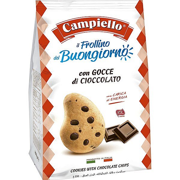 Il Frollino del Buongiorno cookies con pepitas de chocolate