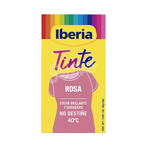 Tinte ropa rosa