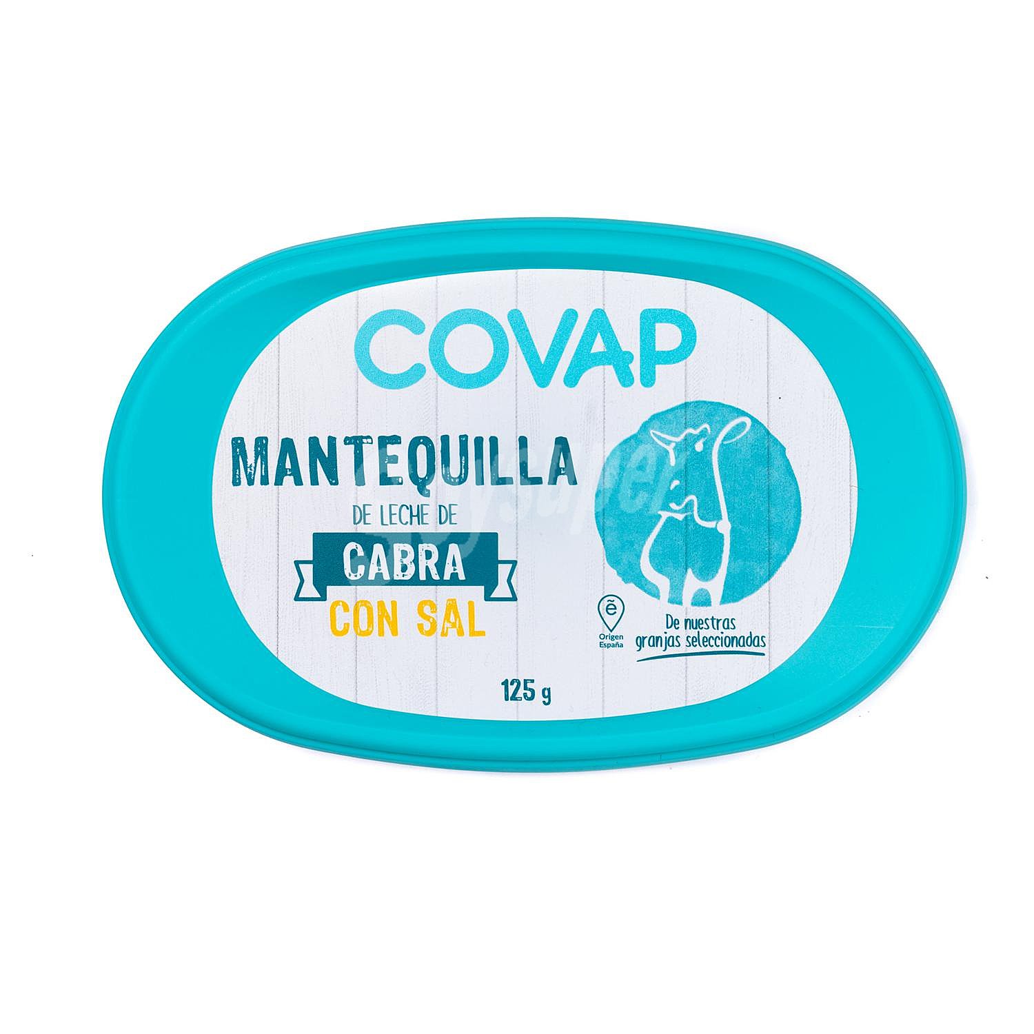 Mantequilla de leche de cabra con sal Covap