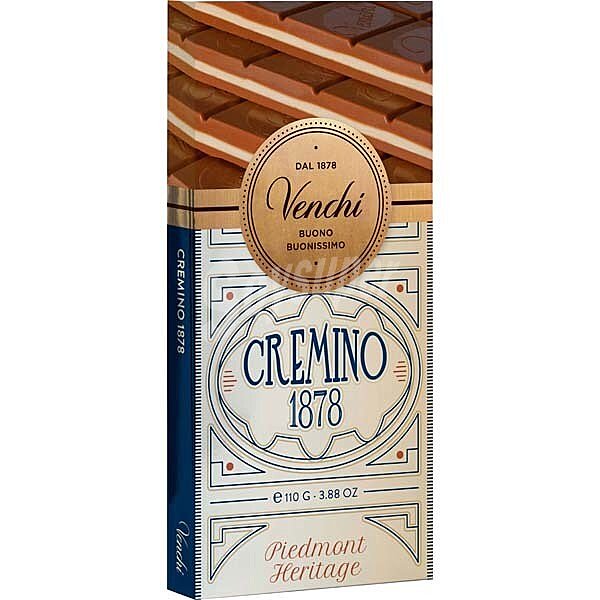 Cremino 1878 chocolate tradicional Piamonte de tres capas