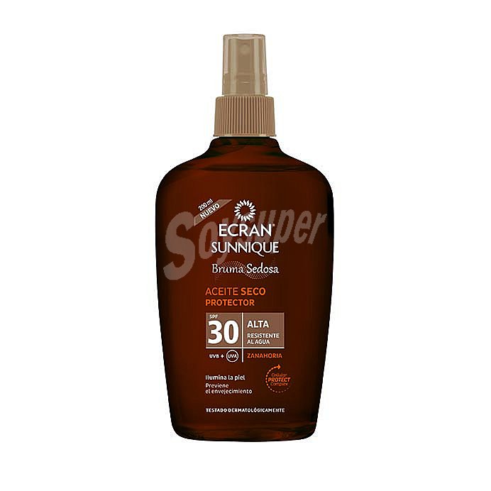 Sunnique aceite seco protector SPF-30