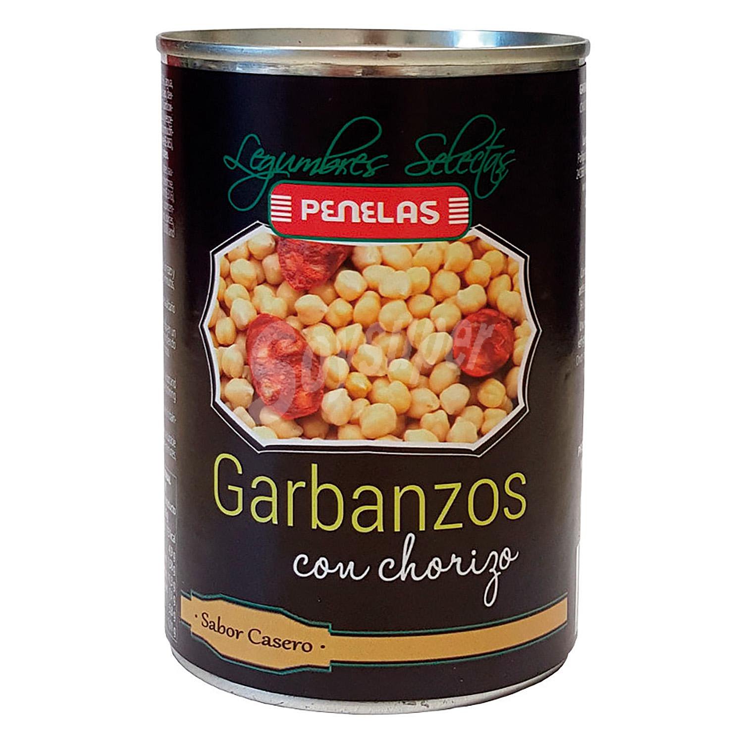 Garbanzos con chorizo