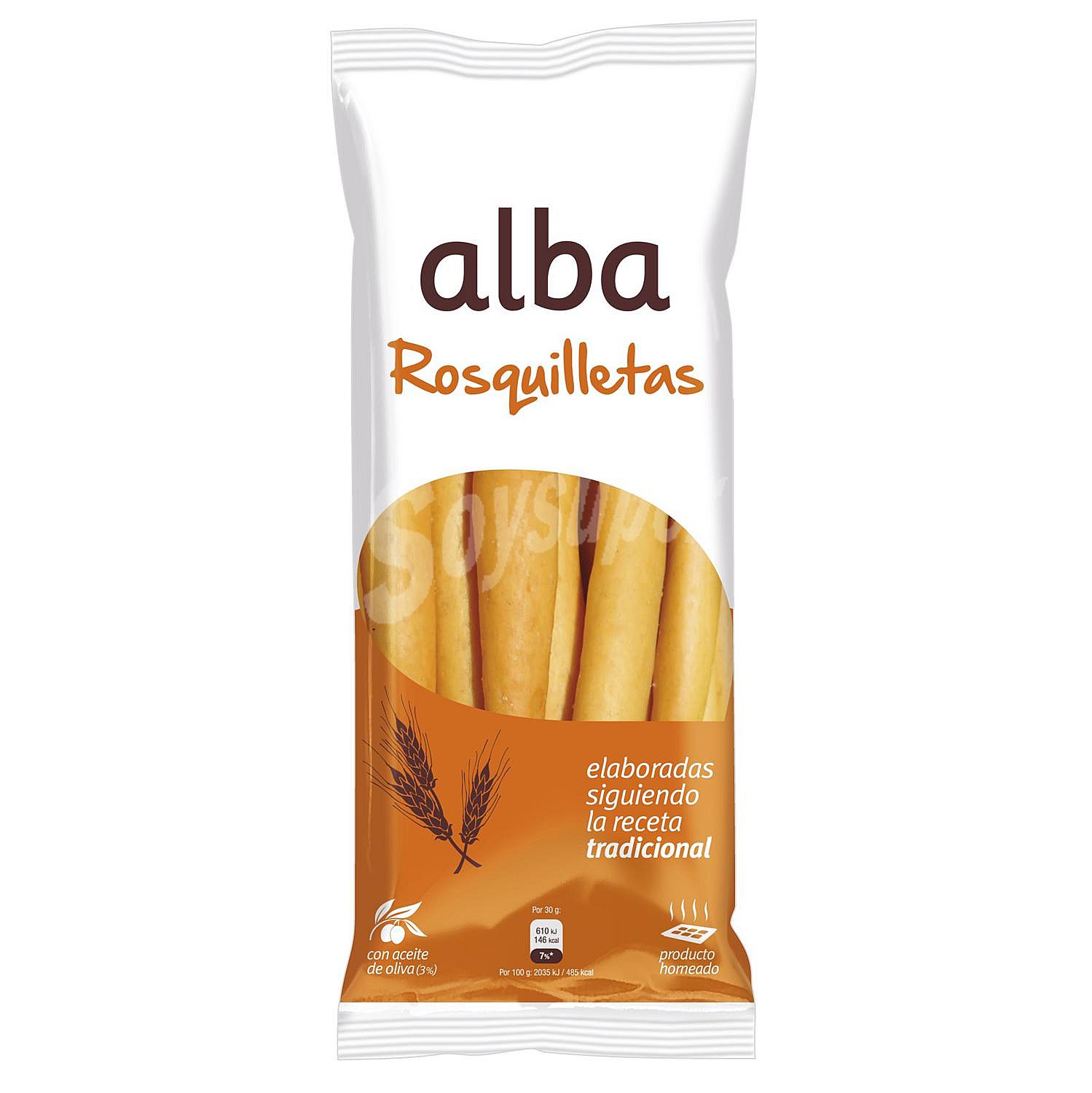 Palitos de pan rosquilletas Alba