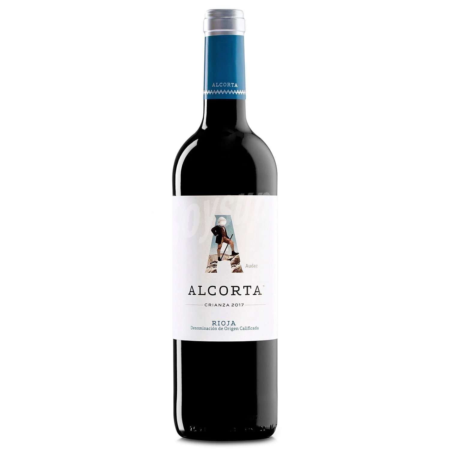 Vino tinto crianza con denominación de origen calificada Rioja