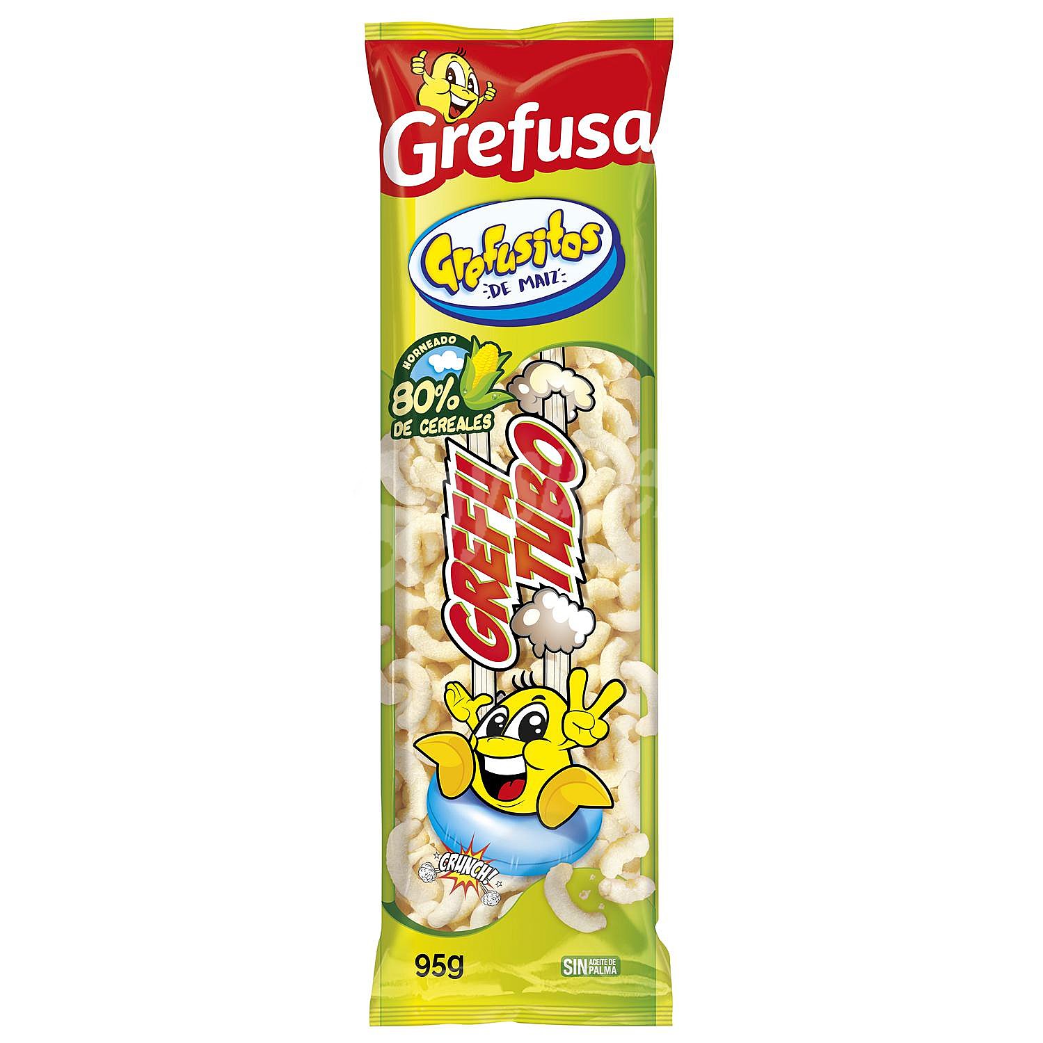 Grefutubo snacks de maíz Sin Gluten