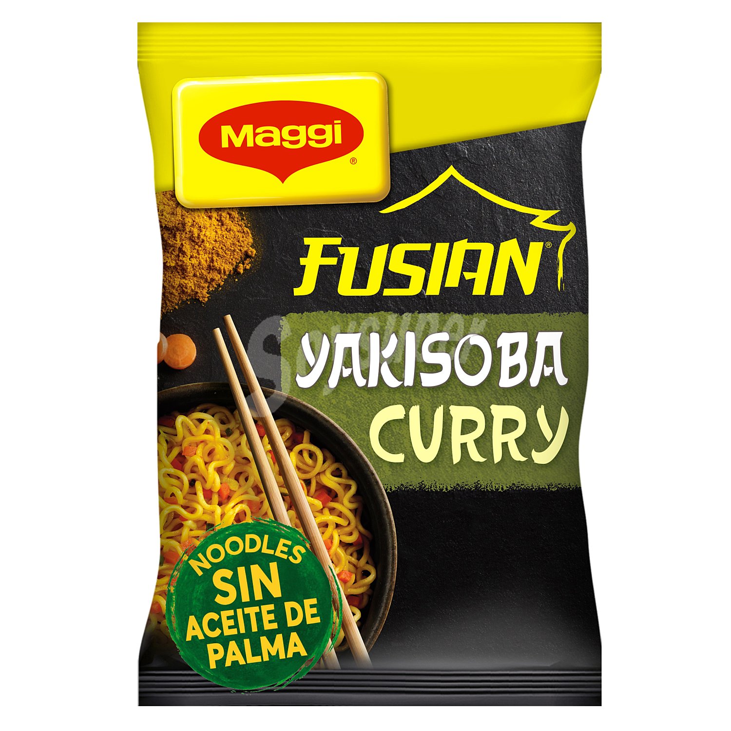 Pasta oriental yakisoba curry