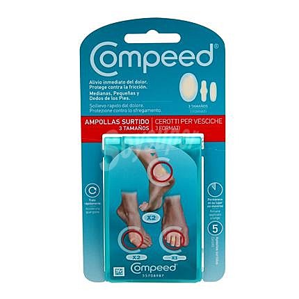 Apositos ampollas surtido Compeed