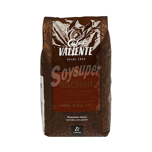 Cafés valiente Café en grano mezcla valiente