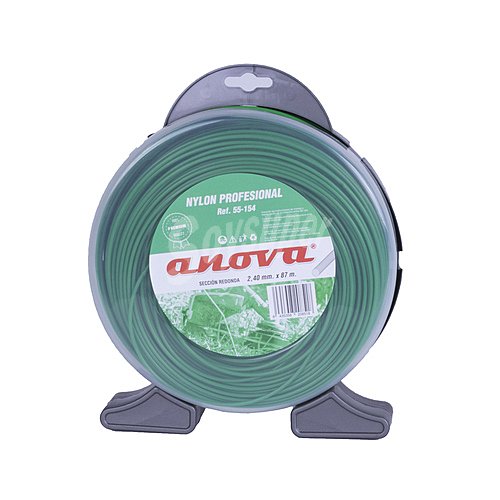 Nylon redondo blister 2, 4X87m, anova