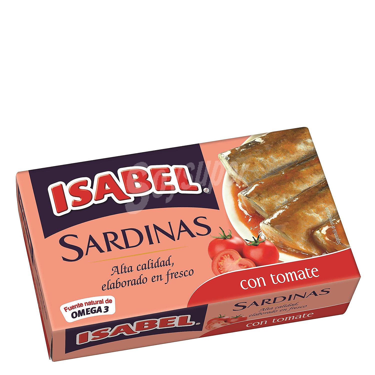 Sardinas en salsa de tomate