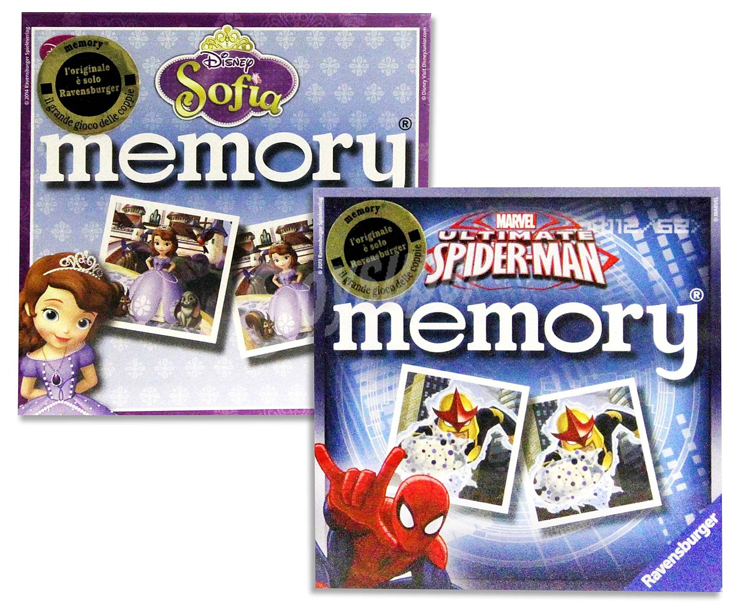 Juego de cartas de memoria Memory, de 2 a 8 jugadores ravensburger