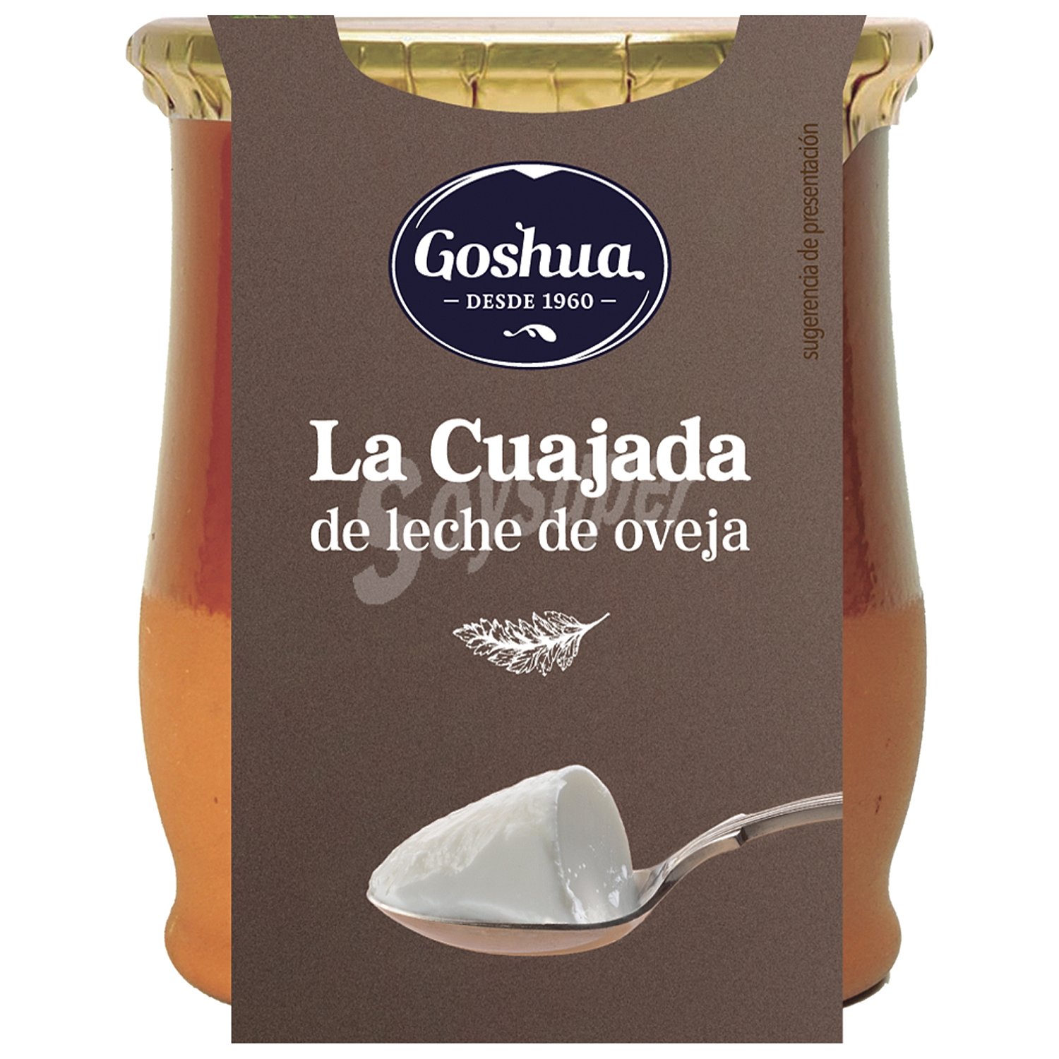 Cuajada con leche de oveja vaso 140 gr