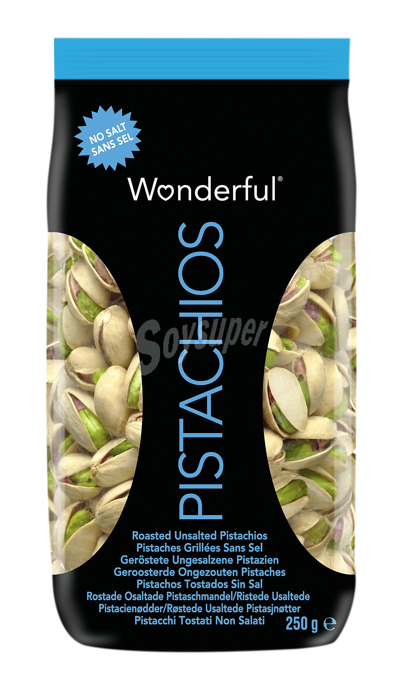 Pistachos sin sal