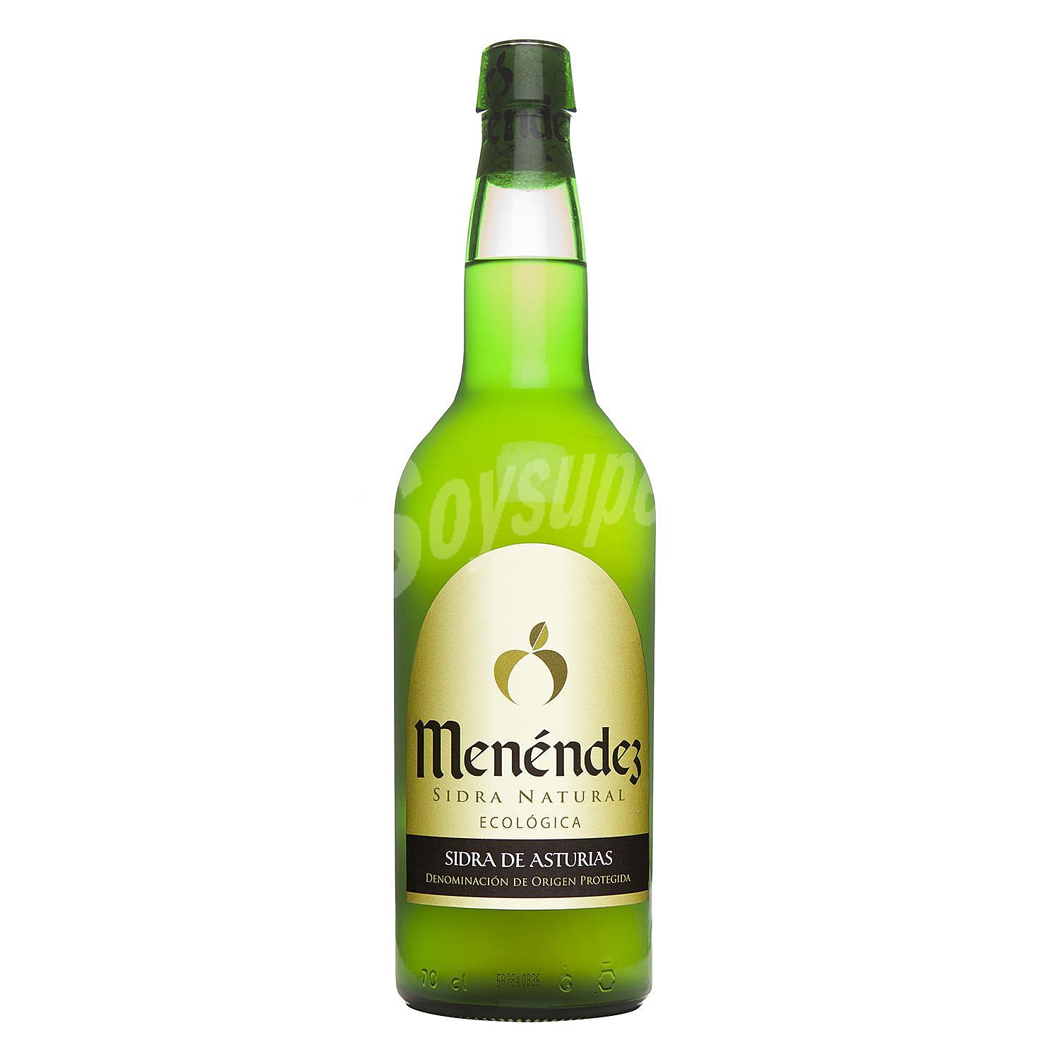 Sidra Ecológica Menendez natural