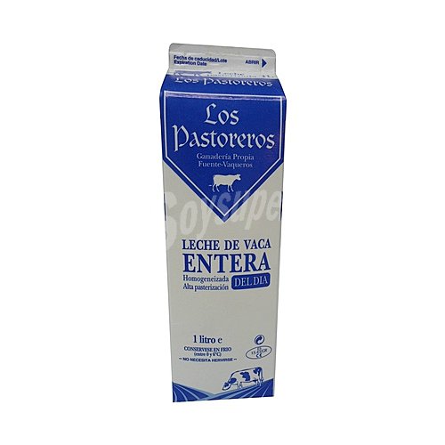 Los pastoreros Leche entera fresca los pastoreros