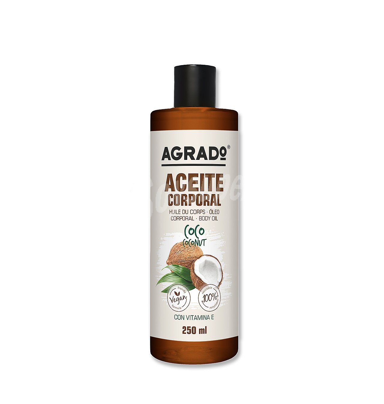 Aceite agrado corporal coco