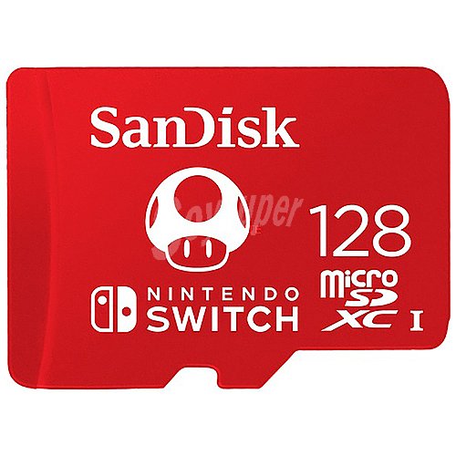 Tarjeta de memoria sandisk sdxc 128GB para Nintendo Switch