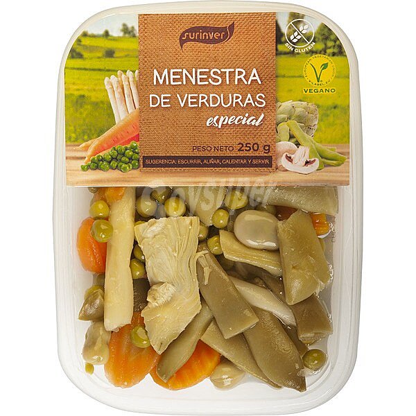 Menestra de verduras especial