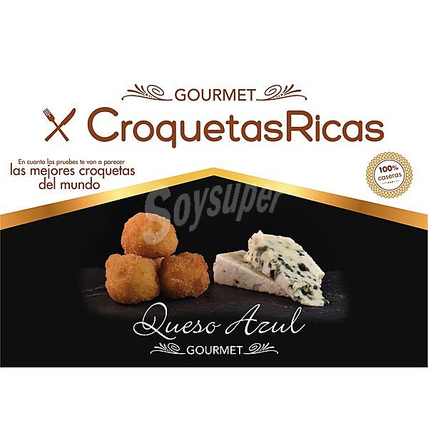 Gourmet croquetas de queso azul 100% caseras