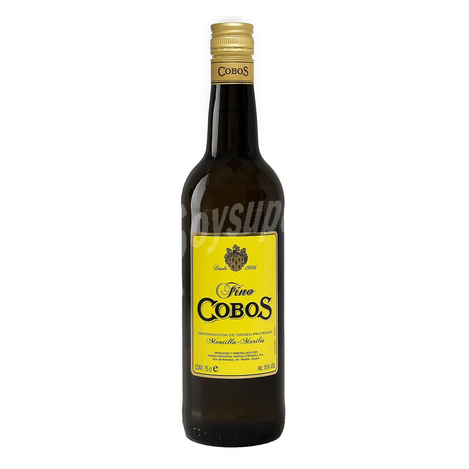 Vino fino con denominación de origen Montilla Moriles