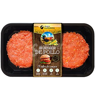 Hamburguesa luisiana pollo de corral